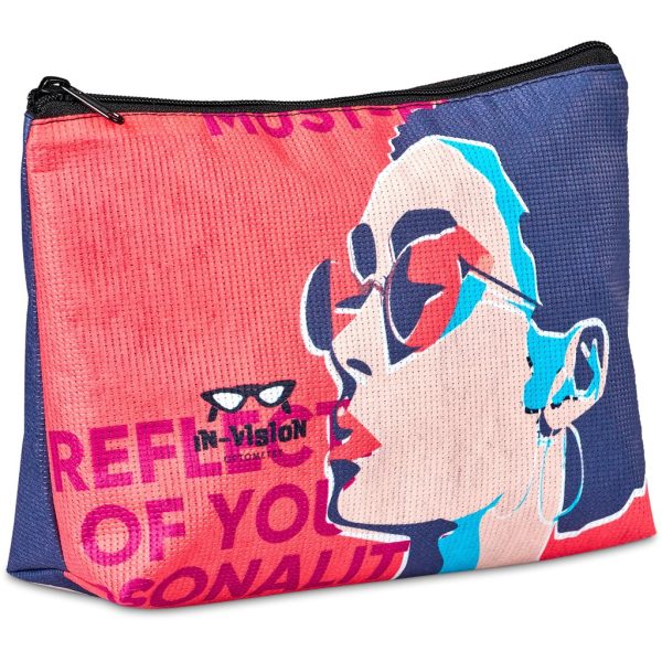 Pre-Production Sample Hoppla Leanne Recycled PET Stitch-Bond Maxi Toiletry Bag - Image 16