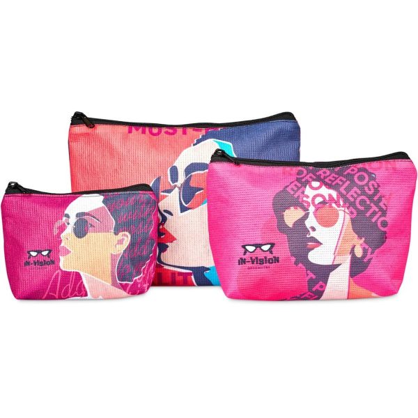 Pre-Production Sample Hoppla Leanne Recycled PET Stitch-Bond Maxi Toiletry Bag - Image 21