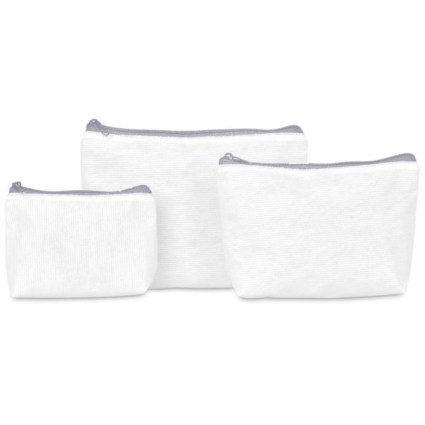 Pre-Production Sample Hoppla Leanne Recycled PET Stitch-Bond Maxi Toiletry Bag - Image 12