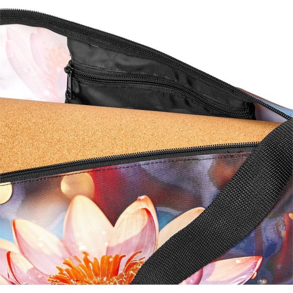 Pre-Production Sample Hoppla Wilderness Polyester Yoga Bag - Image 7