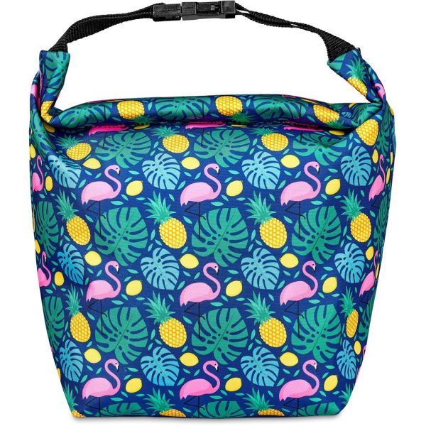 Pre-Production Sample Hoppla Protea Polyester Lunch Cooler - Image 8