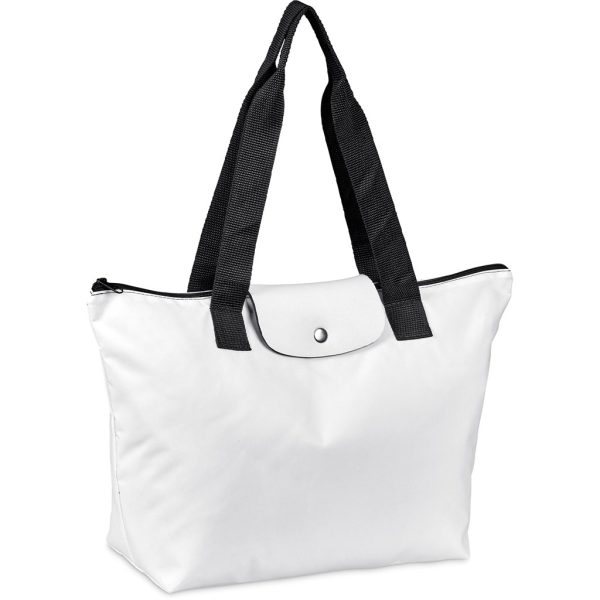 Pre-Production Sample Hoppla Rosebank Polyester Roll-Up Tote Bag - Image 16
