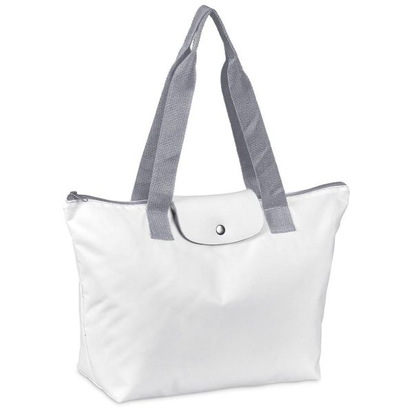 Pre-Production Sample Hoppla Rosebank Polyester Roll-Up Tote Bag - Image 15