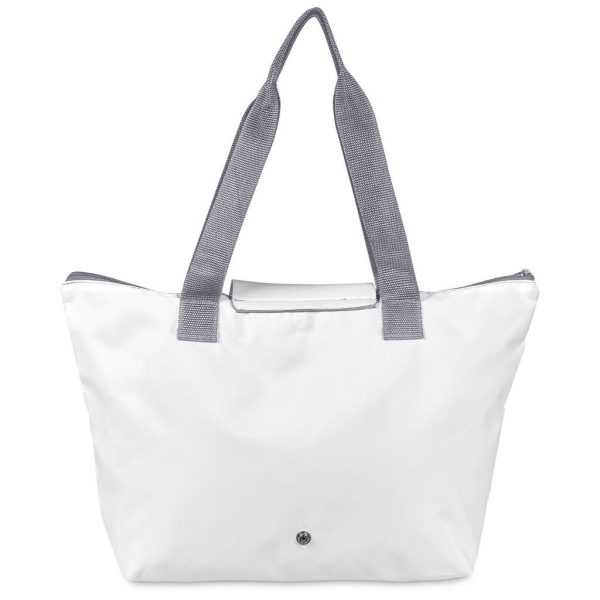 Pre-Production Sample Hoppla Rosebank Polyester Roll-Up Tote Bag - Image 10