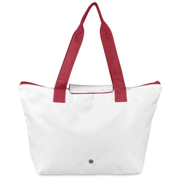Pre-Production Sample Hoppla Rosebank Polyester Roll-Up Tote Bag - Image 12