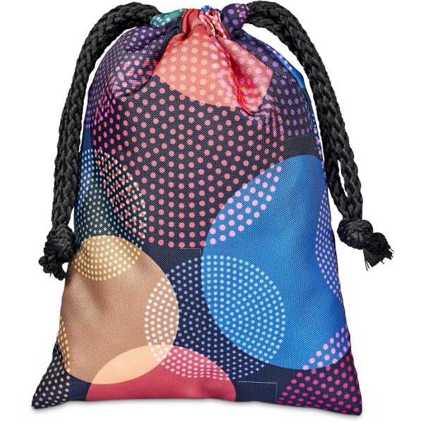 Pre-Production Sample Hoppla Atlantic Mini Polyester Drawstring Pouch - Image 3