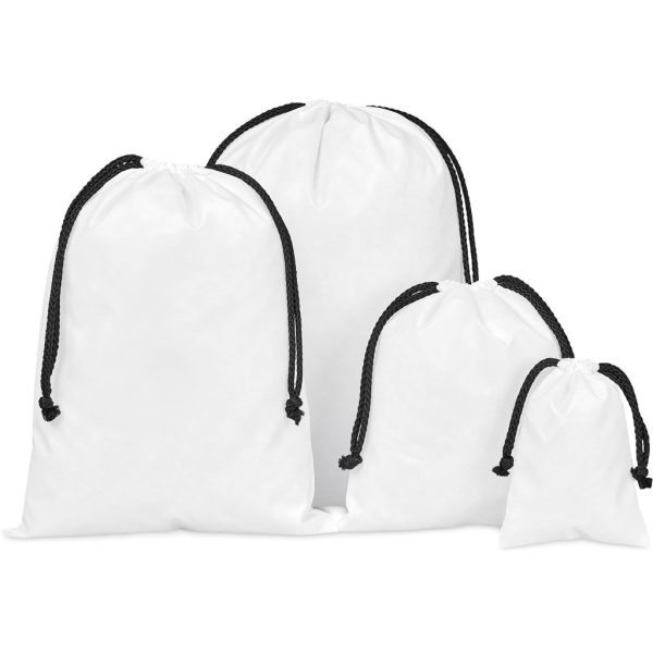 Pre-Production Sample Hoppla Benguela Jumbo Polyester Drawstring Pouch - Image 2