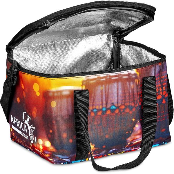 Pre-Production Sample Hoppla Kruger Polyester 12-Can Cooler - Image 3