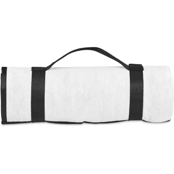 Pre-Production Sample Hoppla Ivory Recycled PET Picnic Mat - Image 7