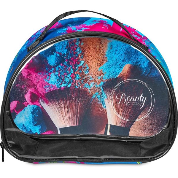 Pre-Production Sample Hoppla Aloe Toiletry Bag With PVC Front Window - Image 11