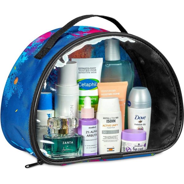 Pre-Production Sample Hoppla Aloe Toiletry Bag With PVC Front Window - Image 8