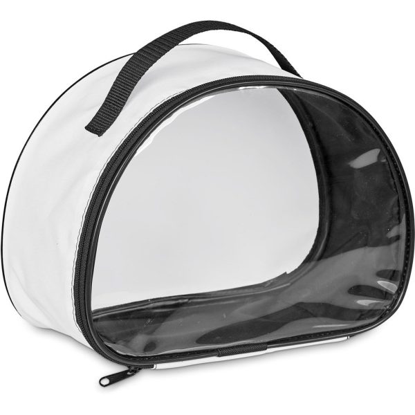 Pre-Production Sample Hoppla Aloe Toiletry Bag With PVC Front Window - Image 12