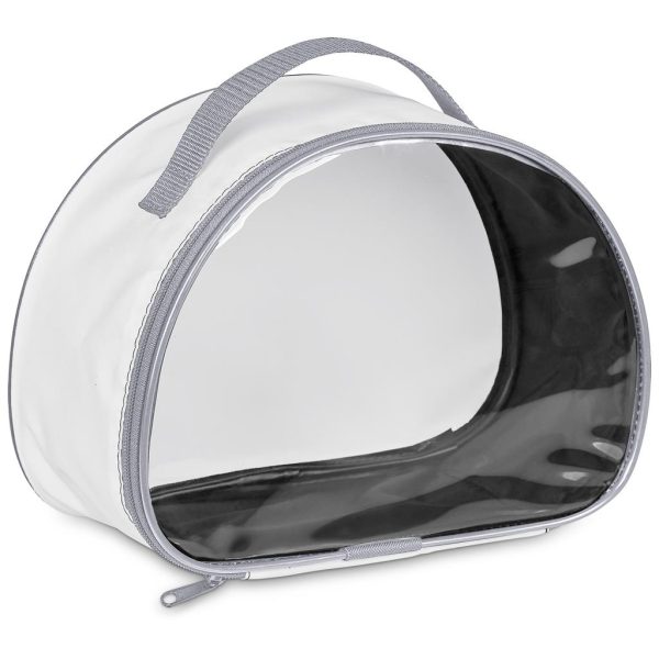 Pre-Production Sample Hoppla Aloe Toiletry Bag With PVC Front Window - Image 9