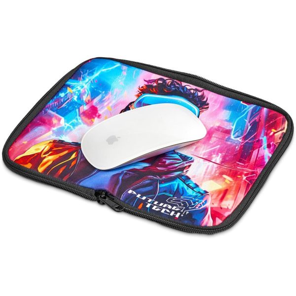Pre-Production Sample Hoppla Dinky Neoprene Mouse Pad Pouch - Image 7
