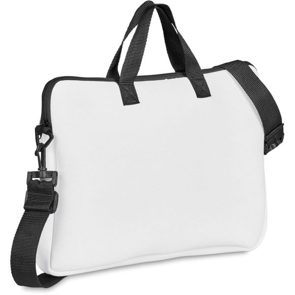 Pre-Production Sample Hoppla Neoprene 15.6-inch Nimbus Laptop Sleeve With Strap - Image 8