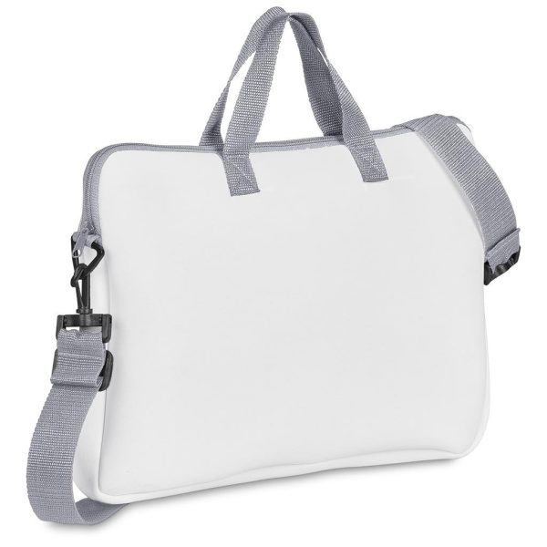 Pre-Production Sample Hoppla Neoprene 15.6-inch Nimbus Laptop Sleeve With Strap - Image 12