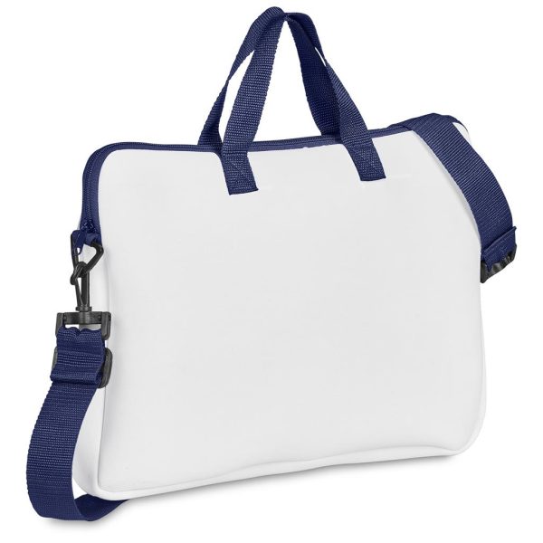 Pre-Production Sample Hoppla Neoprene 15.6-inch Nimbus Laptop Sleeve With Strap - Image 10