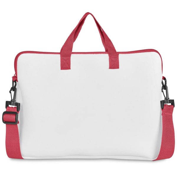 Pre-Production Sample Hoppla Neoprene 15.6-inch Nimbus Laptop Sleeve With Strap - Image 5