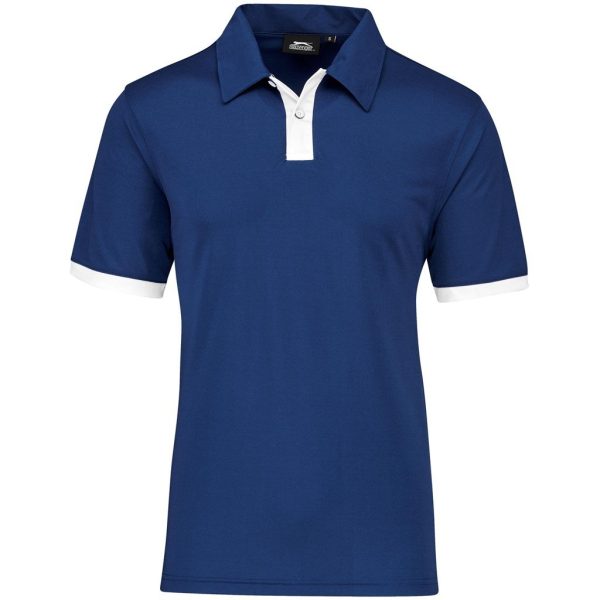 Mens Contest Golf Shirt - Navy - Image 2