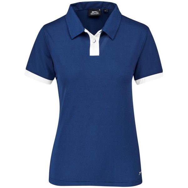 Ladies Contest Golf Shirt - Navy - Image 4