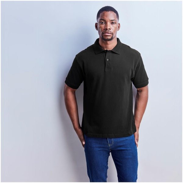 Mens Crest Golf Shirt - Image 2