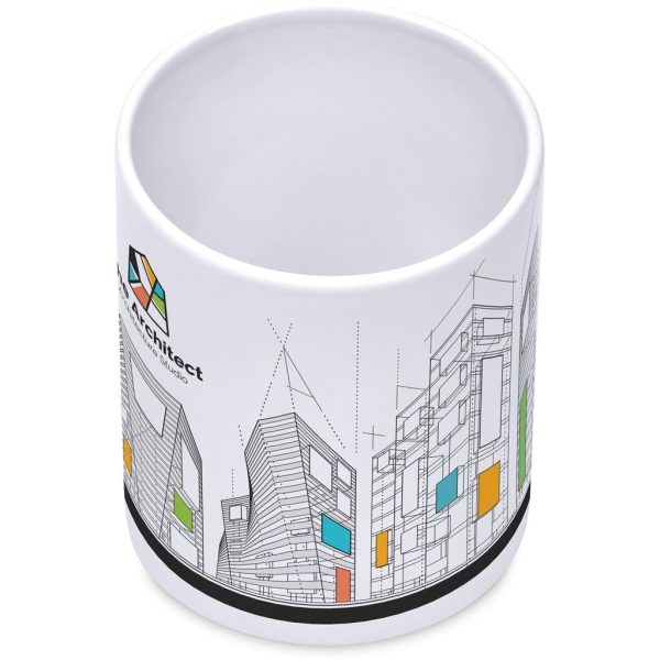 Altitude Mural Sublimation Ceramic Stationery Cup - Image 14