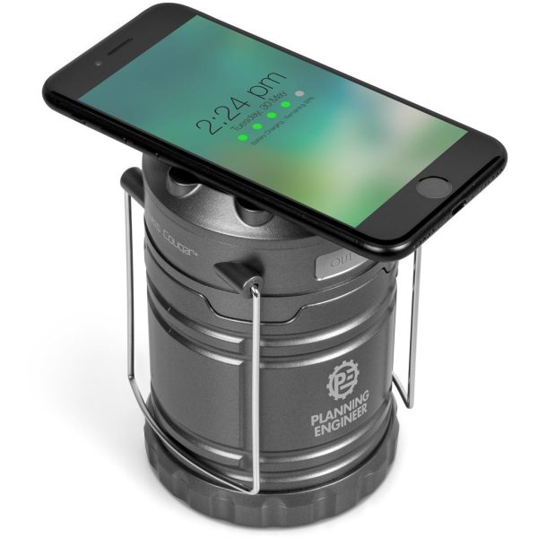 Swiss Cougar Cape Town Lantern & Wireless Charging Power Bank - 4,000mAh - Image 3
