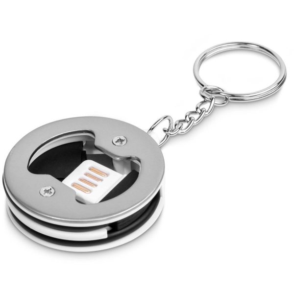 Altitude Oco Bottle Opener Keyholder with Charging Cable - Image 2