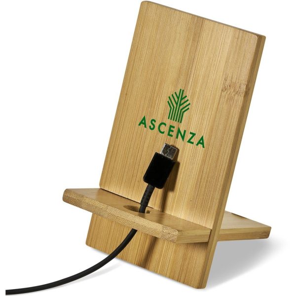 Okiyo Ekslens Bamboo Phone Stand - Image 4