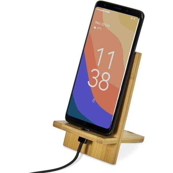 Okiyo Ekslens Bamboo Phone Stand - Image 13