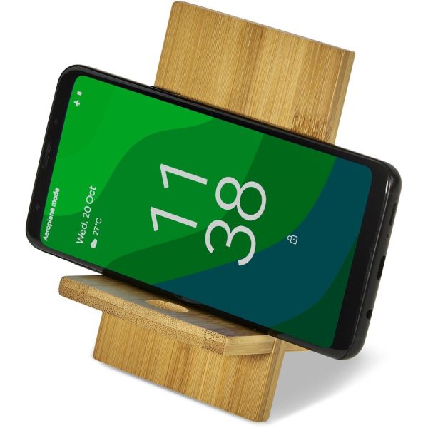 Okiyo Ekslens Bamboo Phone Stand - Image 10