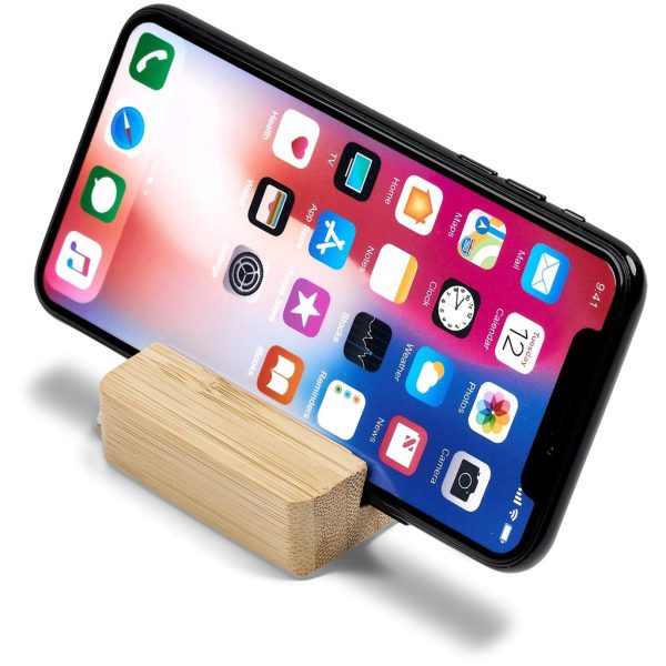 Okiyo Shinpura Bamboo Phone & Tablet Stand - Image 2