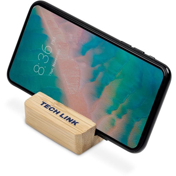 Okiyo Shinpura Bamboo Phone & Tablet Stand - Image 7