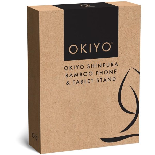 Okiyo Shinpura Bamboo Phone & Tablet Stand - Image 5