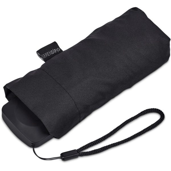 Serendipio Salem Recycled PET Compact Umbrella with EVA Pouch - Image 5