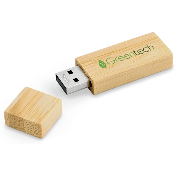 Okiyo Komorebi Bamboo Flash Drive - 16GB - Image 5