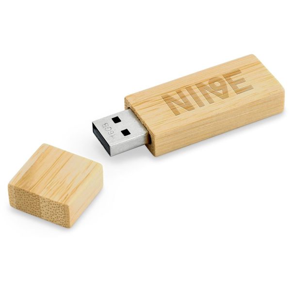 Okiyo Komorebi Bamboo Flash Drive - 16GB - Image 14