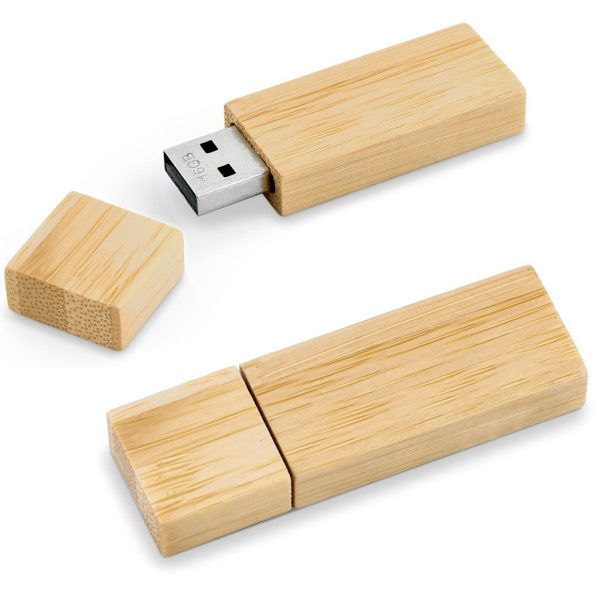 Okiyo Komorebi Bamboo Flash Drive - 16GB - Image 11