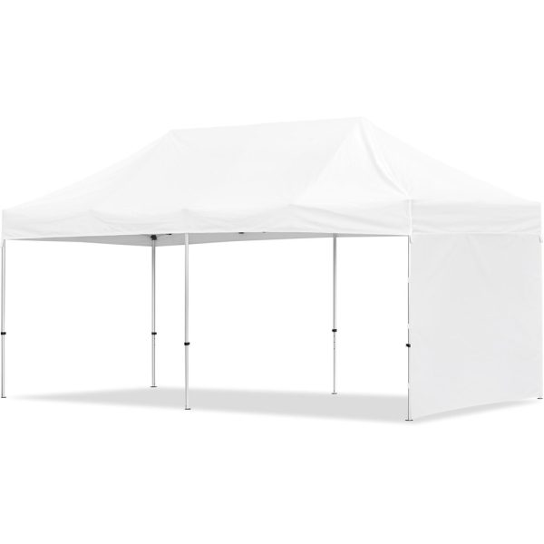 Coated Steel Sublimated Gazebo 6m x 3m -  1 Short Full-Wall Skin - Image 3
