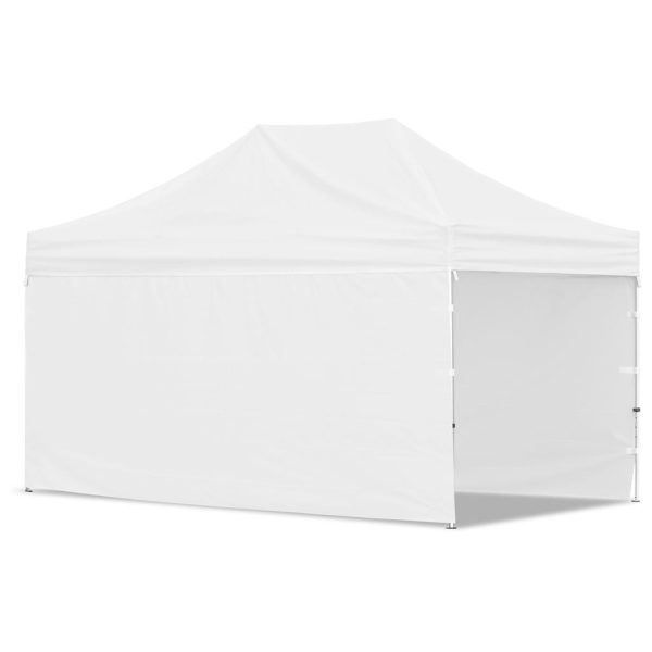 Coated Steel Sublimated Gazebo 4.5 x 3m - 2 Long Full-Wall Skins - Image 4