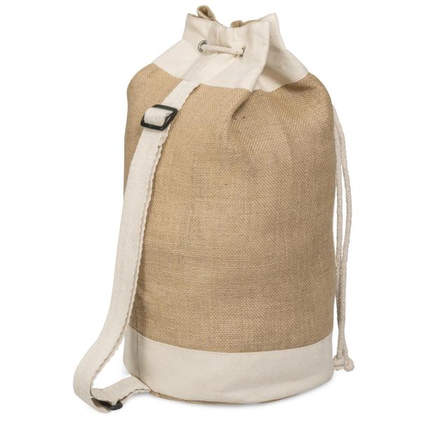 Okiyo Suna Jute & Cotton Beach Rucksack - Image 2