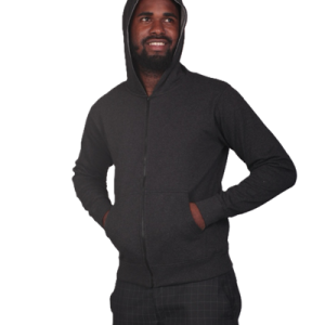 SWEAT JACKET WITH HOOD